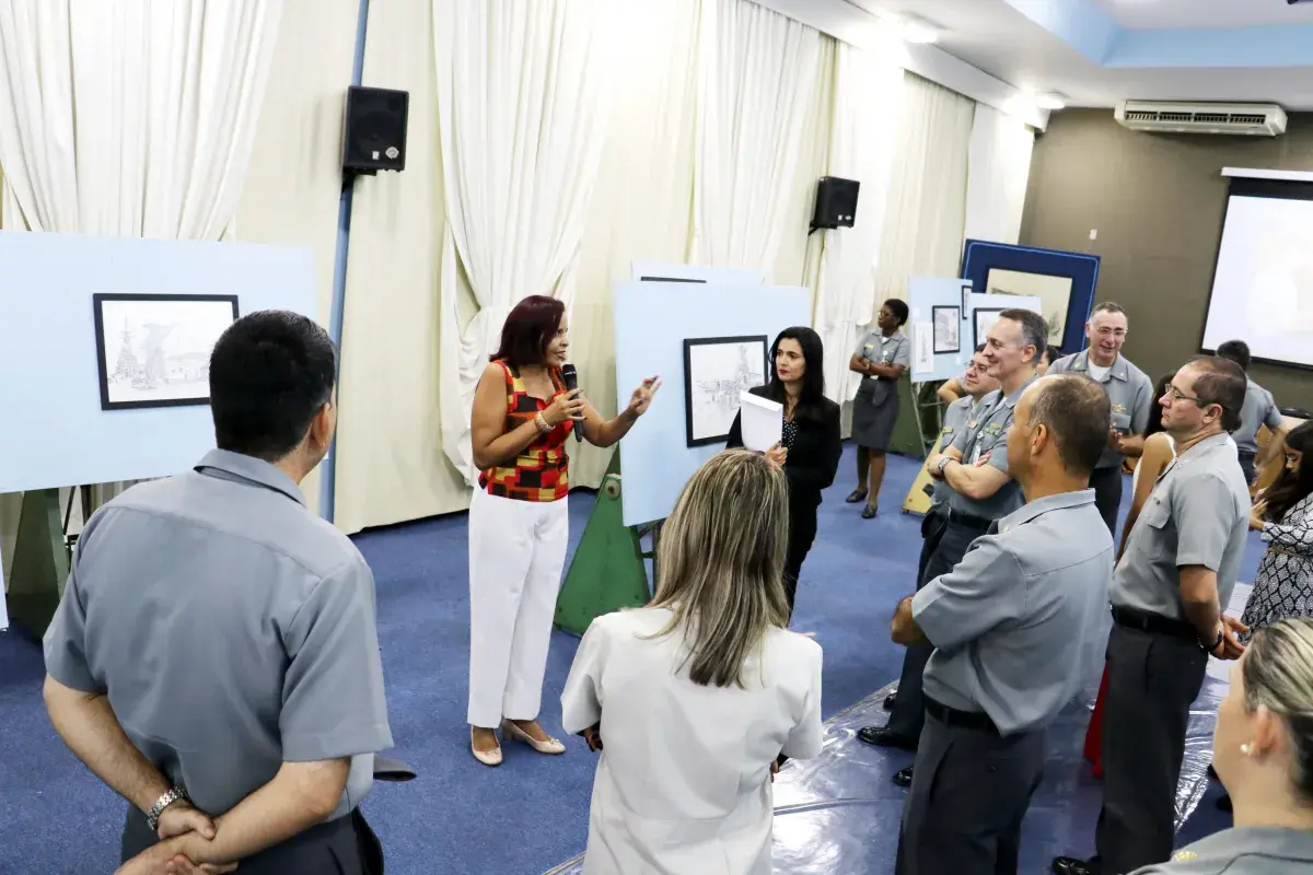 Exposição sobre Ilha das Cobras é inaugurada no Arsenal de Marinha