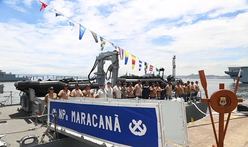 Entrega do Navio-Patrulha “Maracanã” ao Setor Operativo ratifica a retomada da construção naval no AMRJ 