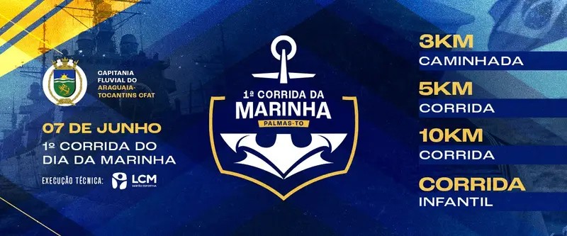 1ª Corrida do Dia da Marinha em Palmas-TO