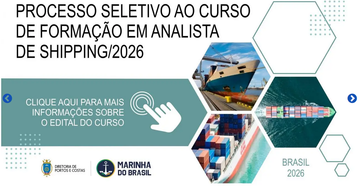 CURSO DE FORMAÇÃO EM ANALISTA DE SHIPPING