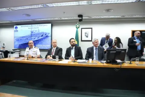 Capitão dos Portos apresentando proposta de Emenda Parlamentar