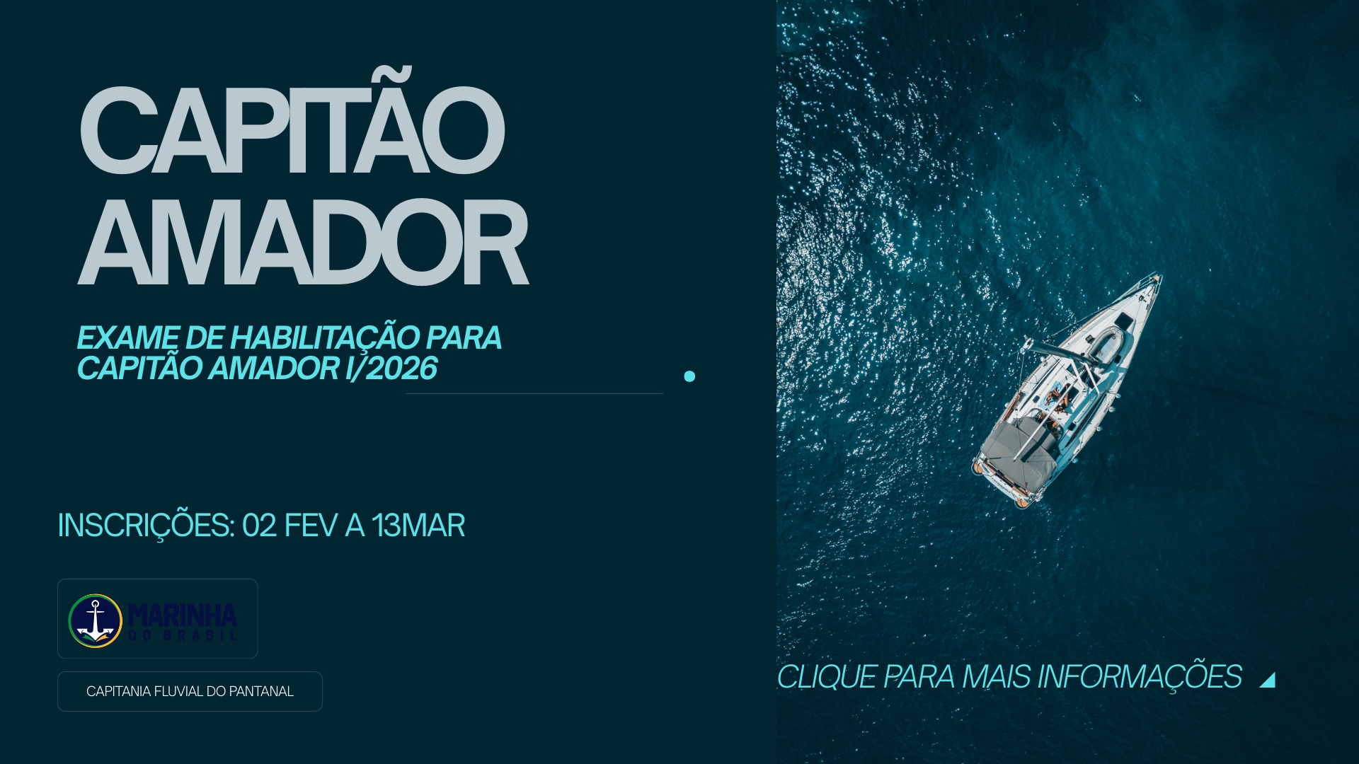 capitão amador 2026