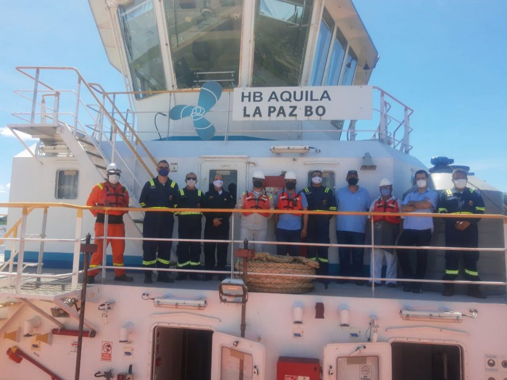 Teste de Viabilização da Navegação de Comboios no rio Paraguai