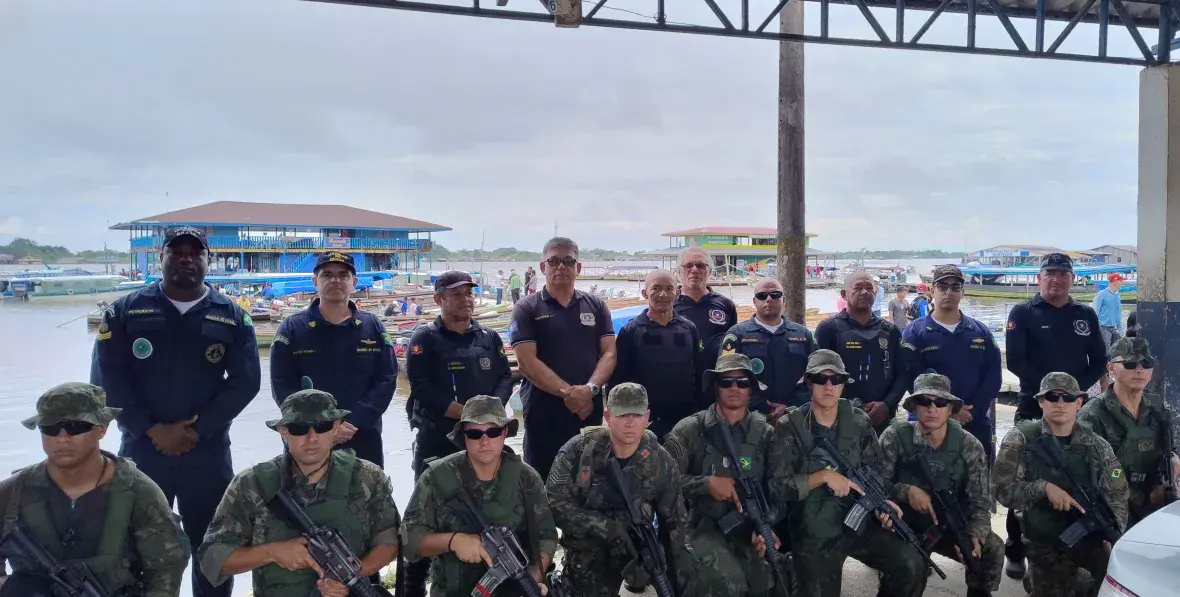 Capitania Fluvial de Tabatinga participou em ação conjunta com a Prefeitura de Tabatinga e Secretaria de Segurança Pública