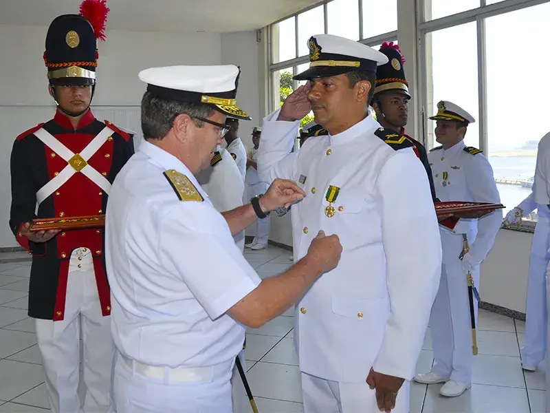 Cerimônia de encerramento do Curso Internacional de Operações de Paz de Caráter Naval