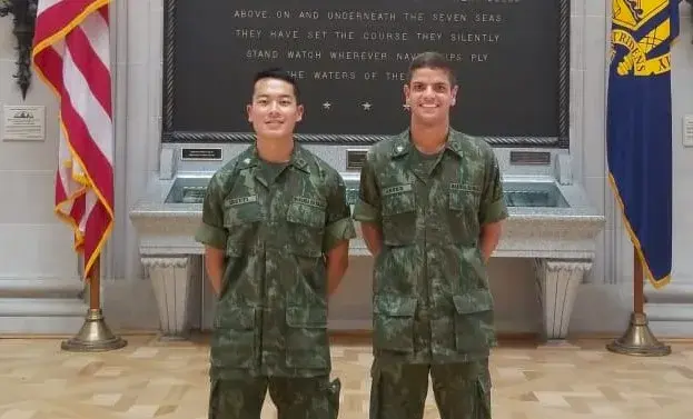 Aspirantes Fuzileiros Navais da Escola Naval visitam instalações do United States Marine Corps