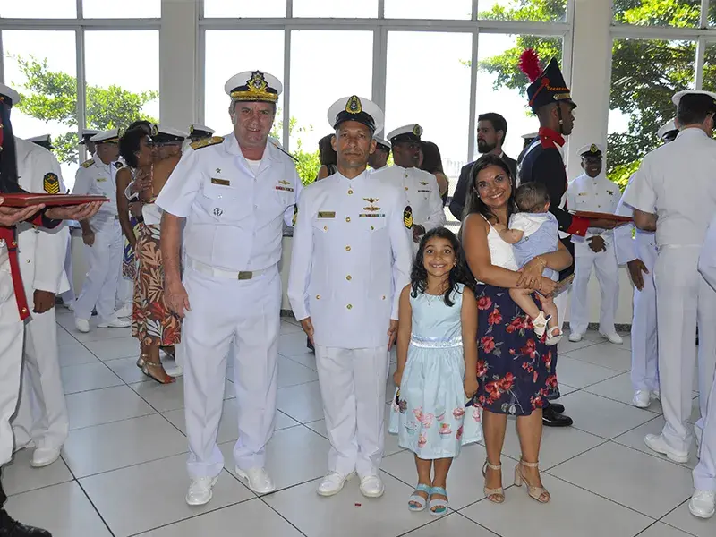 Familiares dos militares prestigiaram o evento