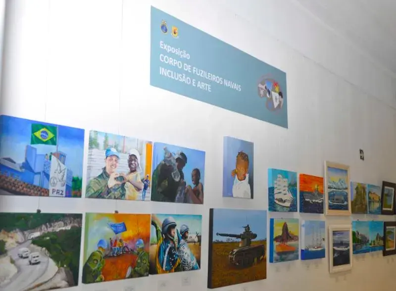 XXIII Salão de Artes Plásticas do CFN reúne obras com temas ligados à Marinha do Brasil