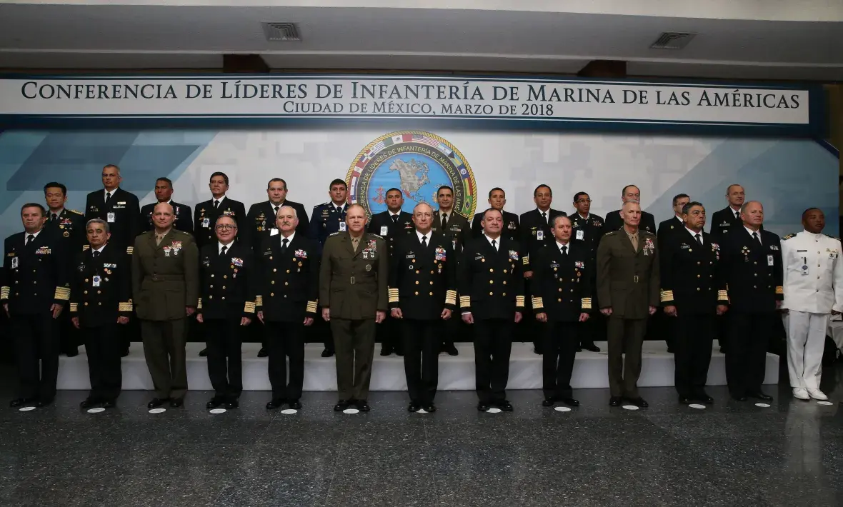 Conferência de Líderes dos Corpos de Fuzileiros Navais das Américas contou com delegações de 18 países