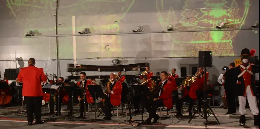 Evento também marcou a estreia do FuziShow, a Big Band da Marinha do Brasil