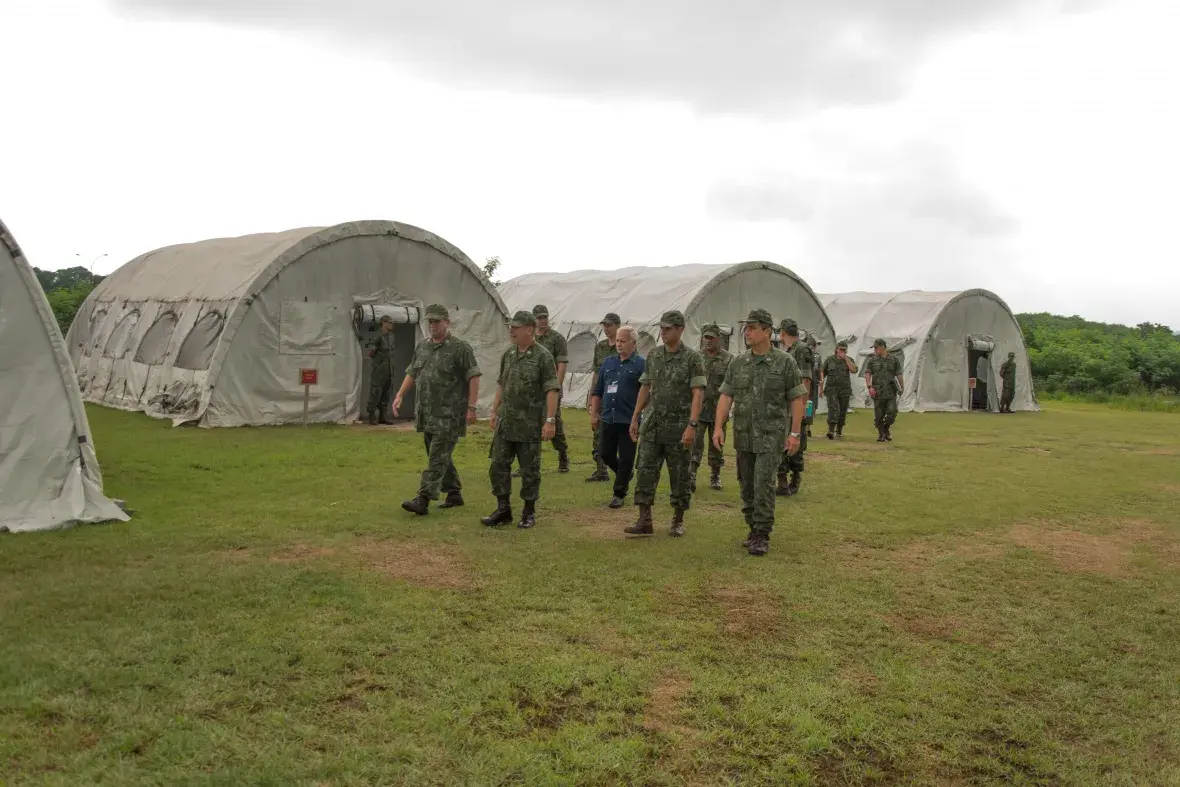 ComGerCFN visita a base instalada no Complexo Naval Caxias Meriti