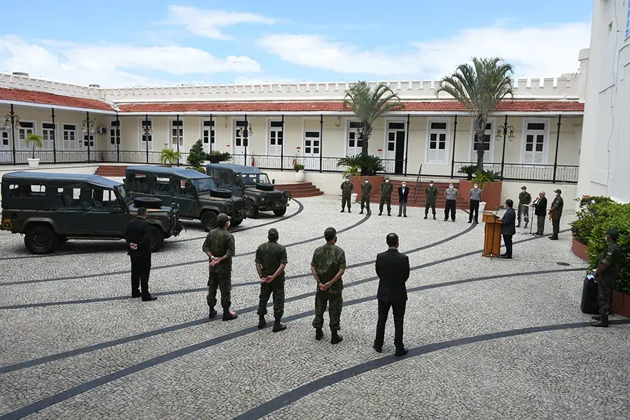 Ato foi realizado na Fortaleza de São José da Ilha das Cobras