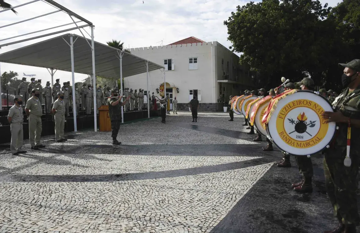 Banda Marcial do CFN foi uma das atrações