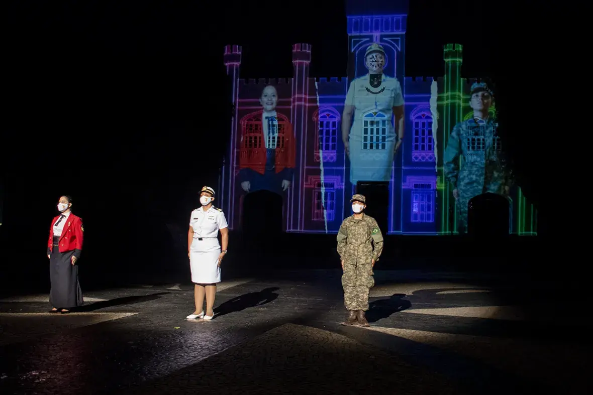 Militares do CFN foram homenageadas, marcando os 20 anos do ingresso das mulheres no Corpo