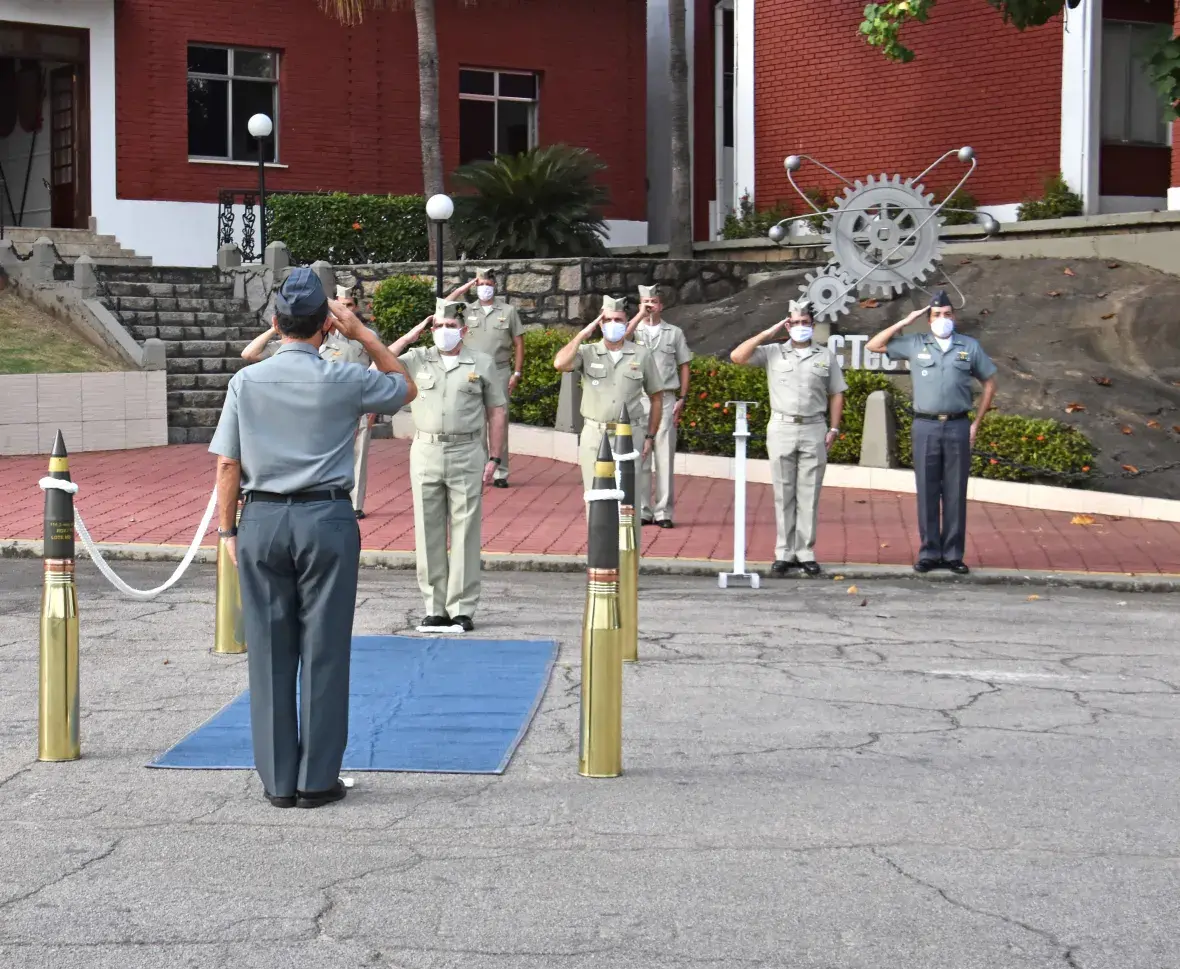O Comandante da Marinha visitou o CTecCFN na tarde de segunda-feira, 29