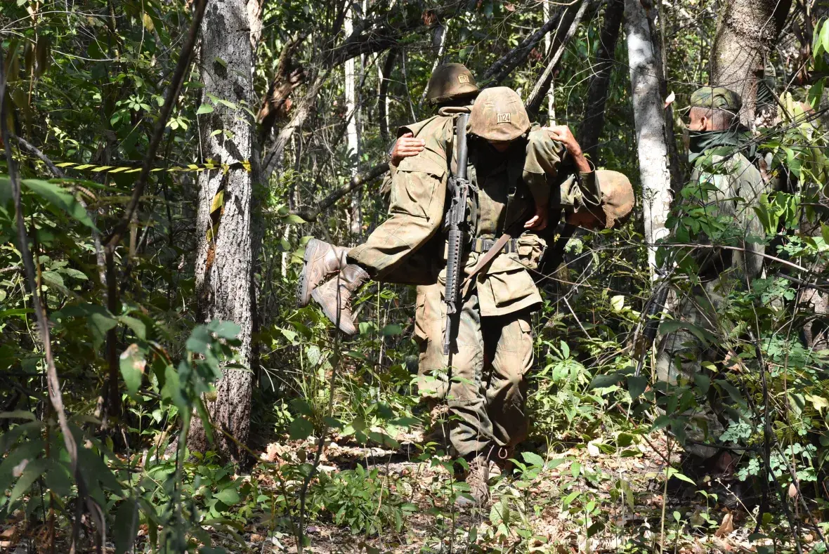 Primeiro Exercício de Campo dos Aprendizes Fuzileiros Navais ocorreu em Santa Maria-DF