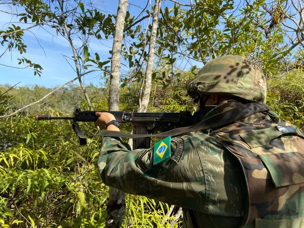 O objetivo foi consolidar o adestramento das subunidades do GptFNB nas ações de operações terrestres ofensivas e defensivas de caráter naval
