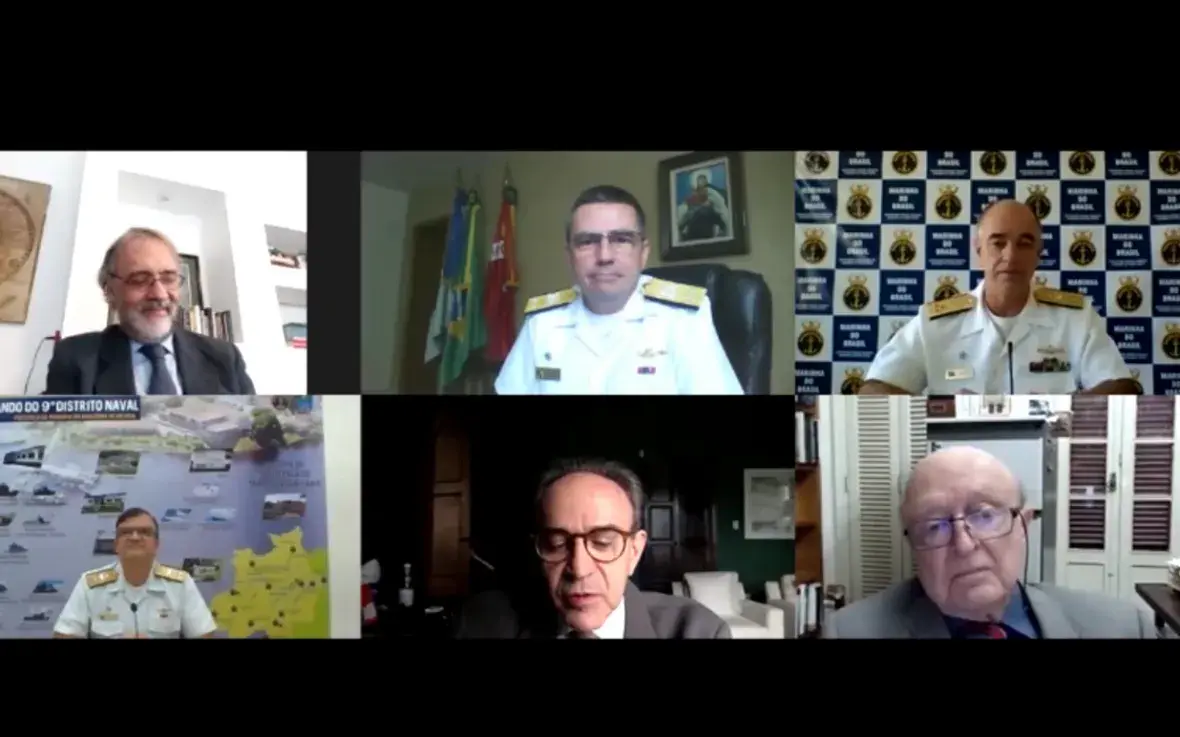 Ato foi realizado remotamente, por videoconferência