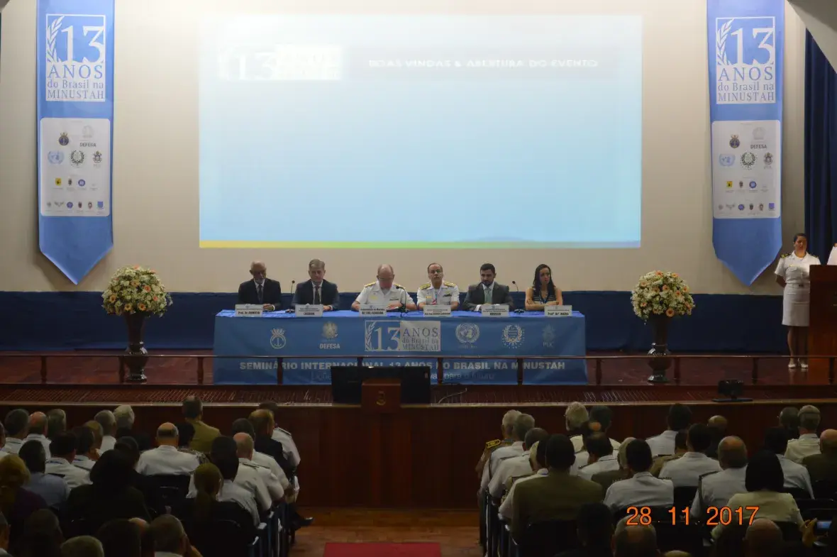 O Comandante da Marinha realizou a abertura do evento