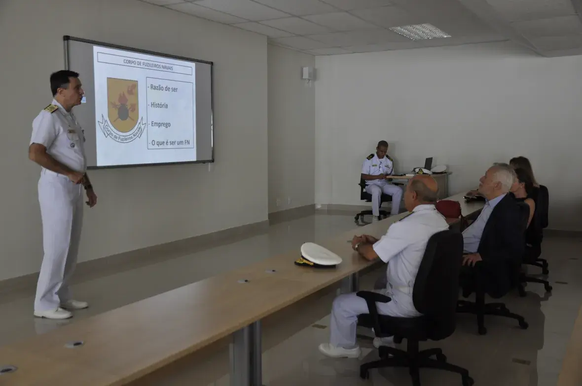 O Comandante do CIASC proferiu palestra sobre o CFN