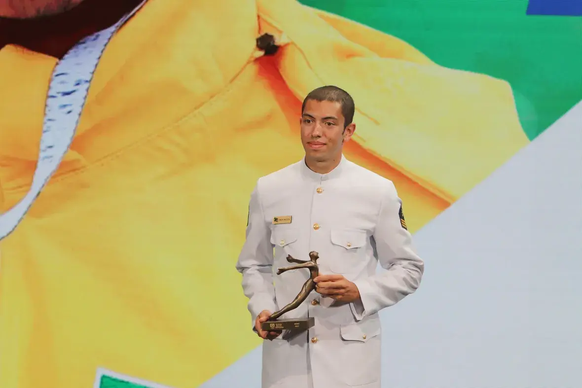 Sargento Uncas Tales Batista venceu a categoria Remo