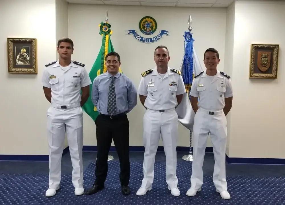 Na ocasião, os Aspirantes conheceram a Comissão Naval Brasileira em Washington