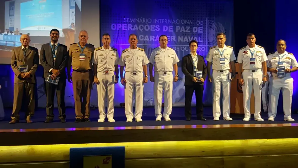 Seminário Internacional de Operações de Paz de Caráter Naval reuniu militares e civis no CIASC