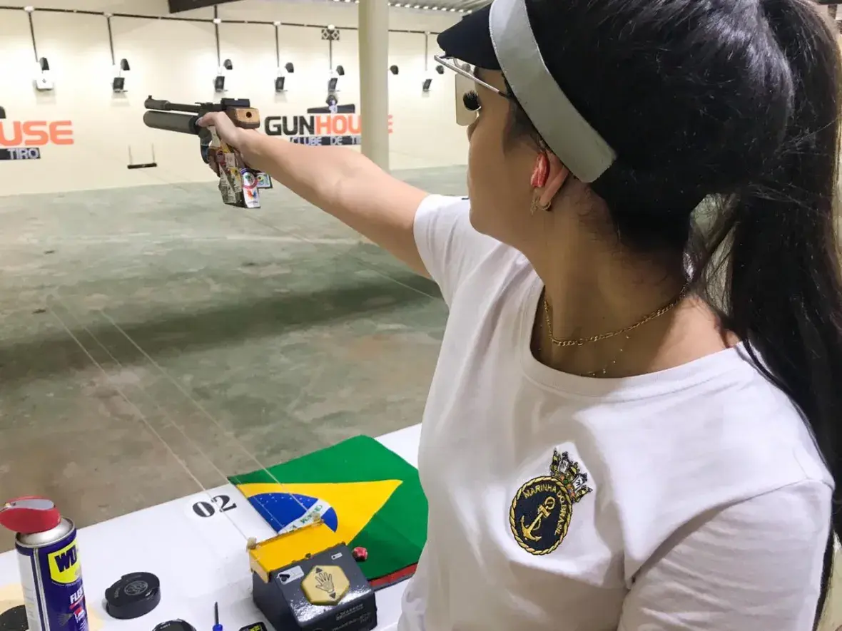 As Sargentos Ilka e Thaís conquistaram a 3ª e a 7ª colocação, respectivamente, na 1ª Etapa do Campeonato Brasileiro de Tiro 2020