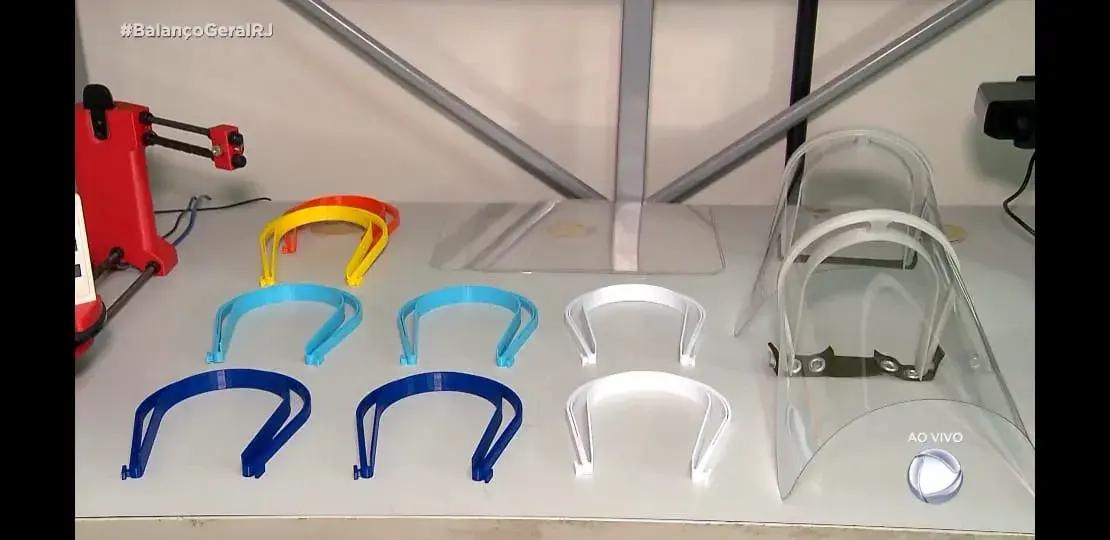 Centro Tecnológico do Corpo de Fuzileiros Navais está produzindo cerca de 30 máscaras por dia