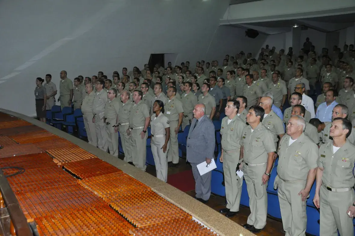 Evento reuniu cerca de 500 oficiais fuzileiros navais no CIASC