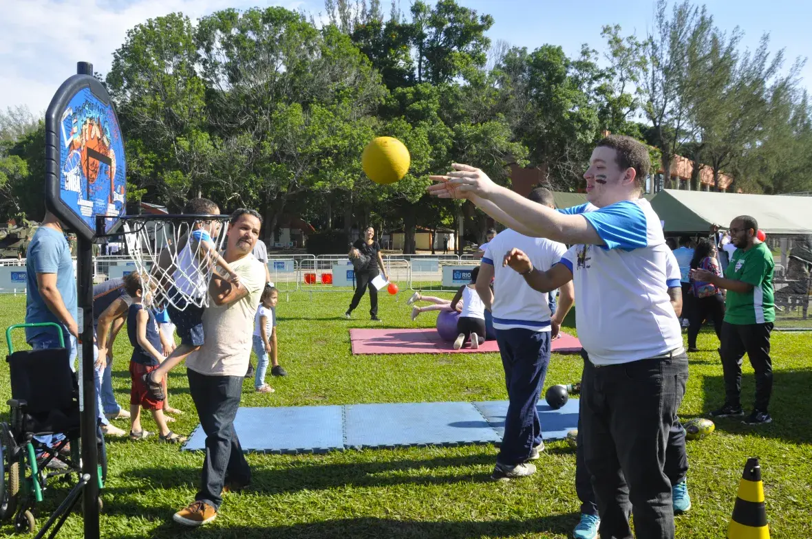 O Projeto Special Sports Kids e outras instituições apoiaram o evento