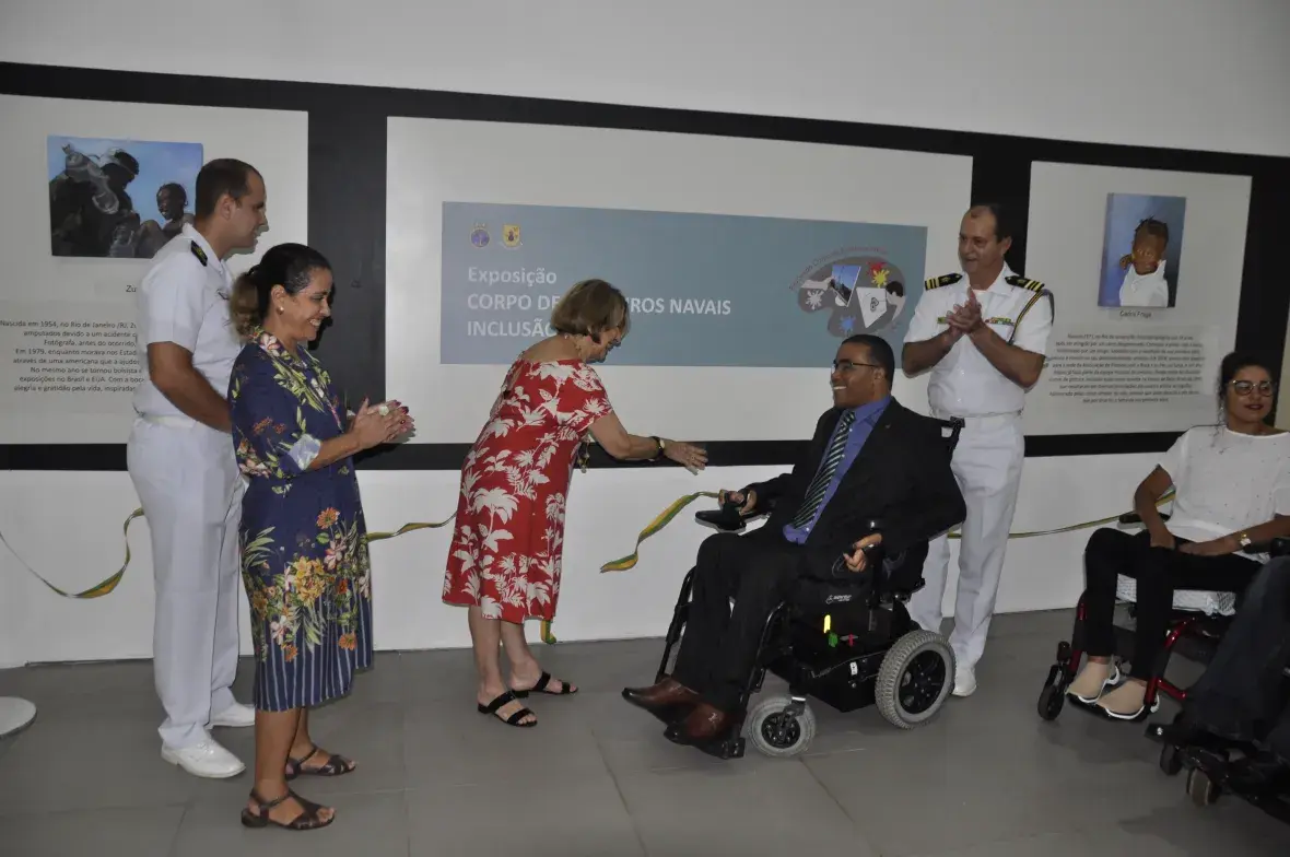 Exposição "Corpo de Fuzileiros Navais, Inclusão e Arte" foi inaugurada no dia 21 de março no Museu da Cidade