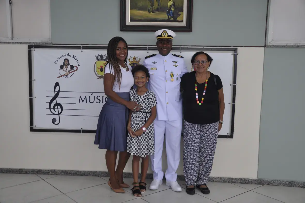 Familiares dos militares agraciados prestigiaram a cerimônia