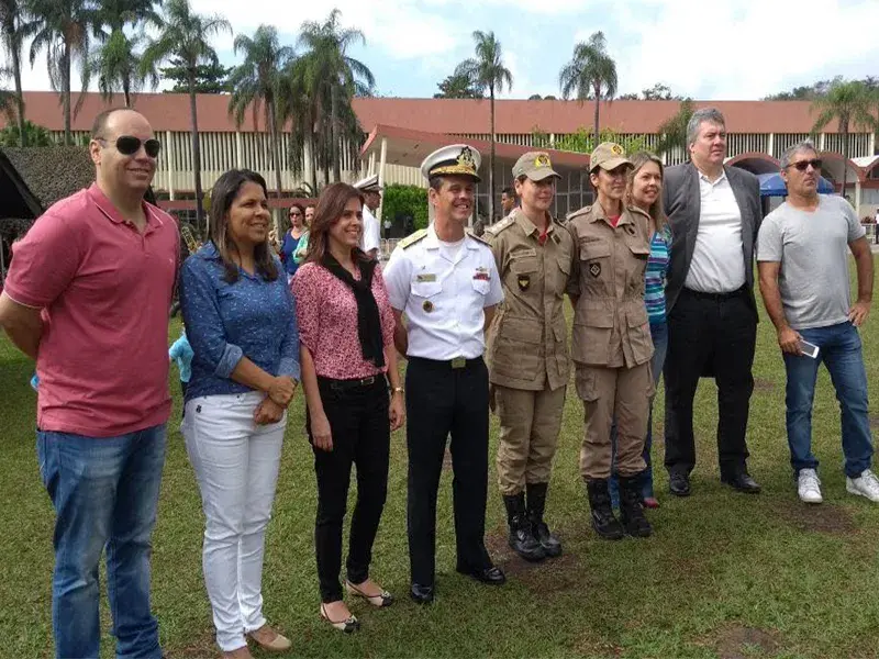 O evento foi organizado pela Marinha do Brasil, em parceria com as Organizações Compartilha e Mundo Azul