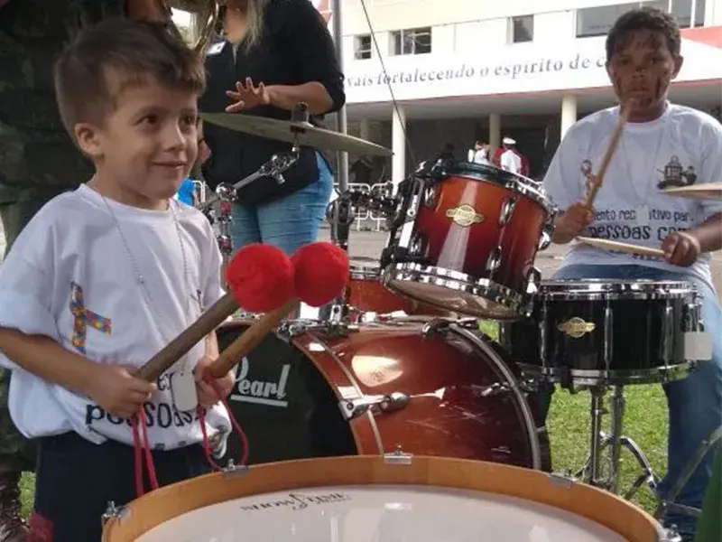A programação contou com atividades artísticas e musicais