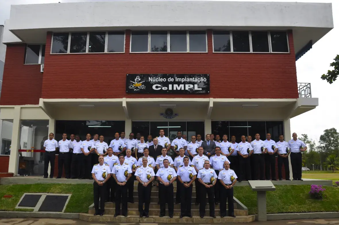 Oficiais-Generais da Marinha participaram da cerimônia de ativação do Núcleo