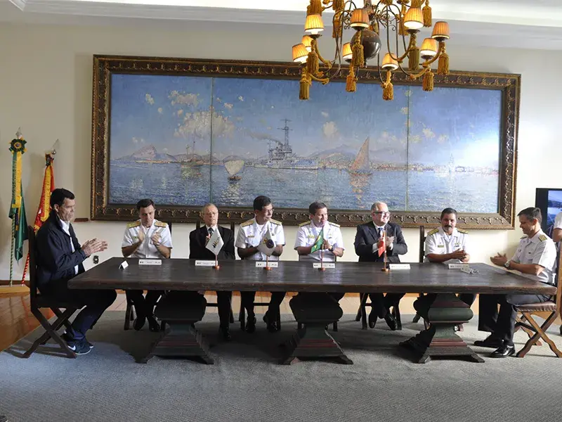 Marinha do Brasil celebra assinatura de convênio com a Confederação Brasileira de Vela