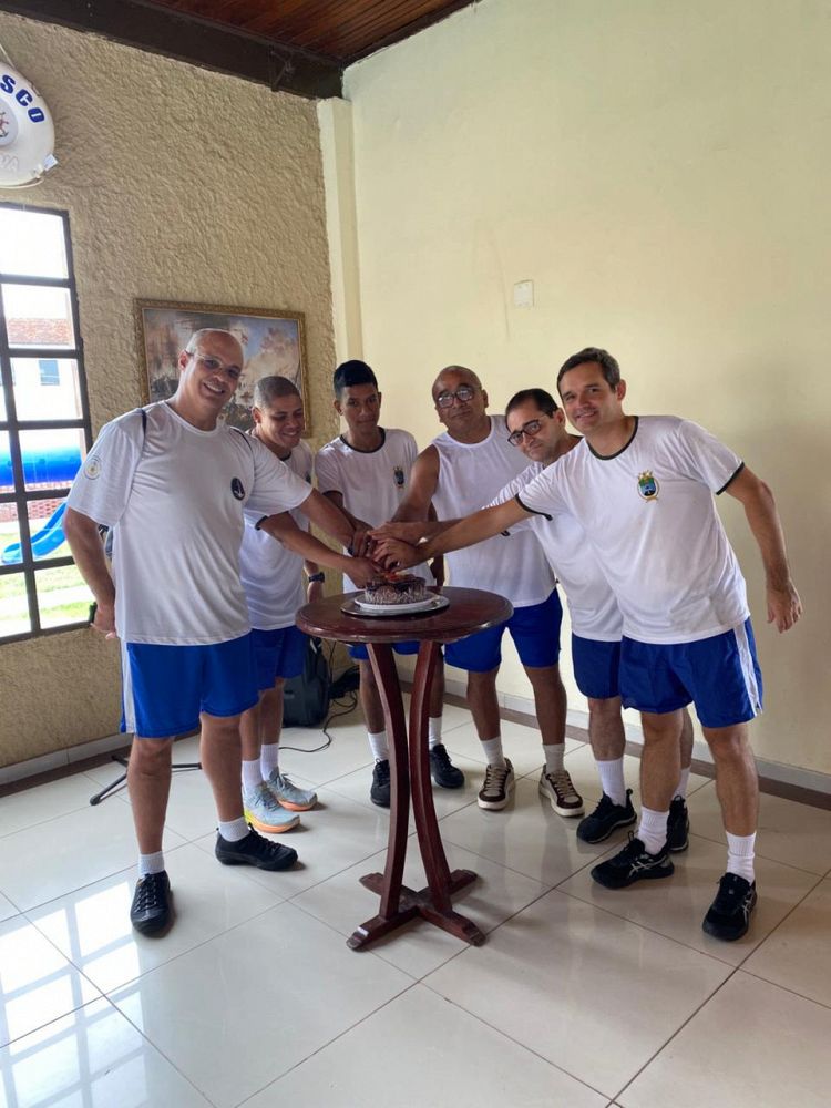 Celebração do aniversário de 71 anos do CHN-6 no Clube Marisco