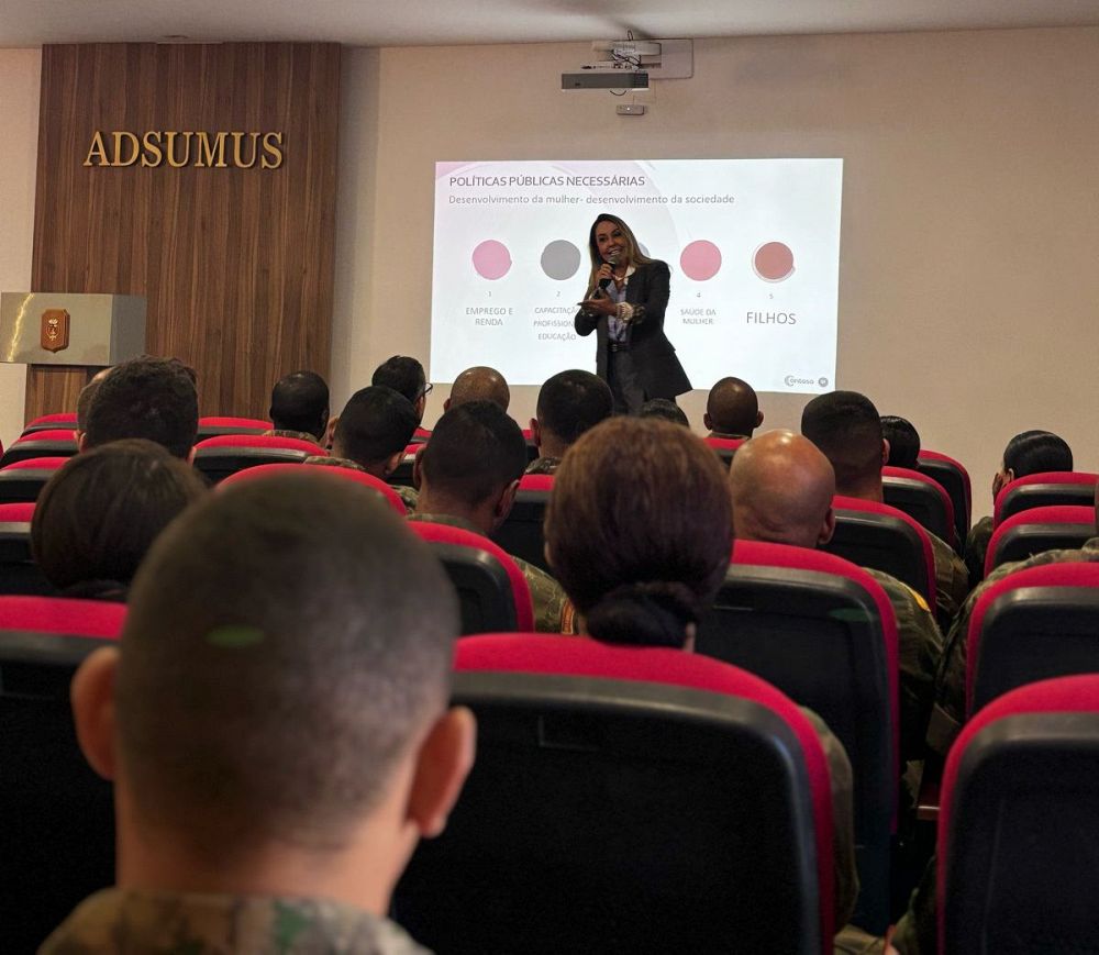 Palestra sobre assédio sexual e moral no CIAMPA