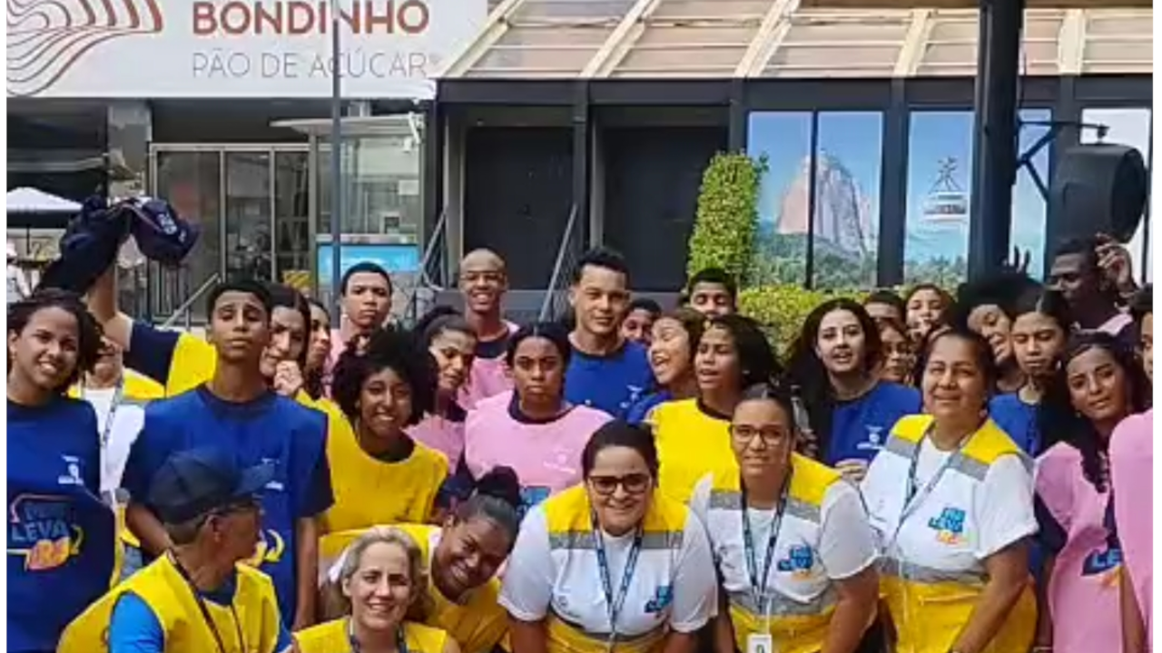 Alunos do profesp visitam o Pão de Açúcar