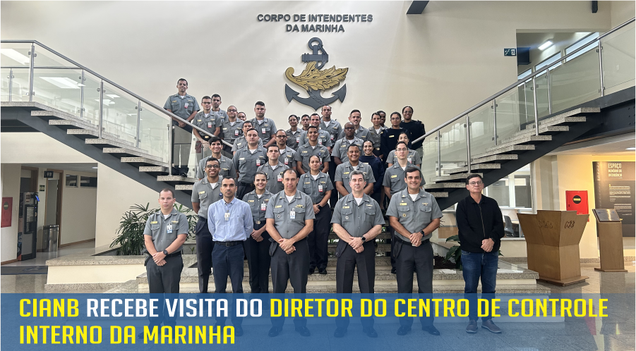 VISITA DO DIRETOR DO CENTRO DE CONTROLE INTERNO DA MARINHA