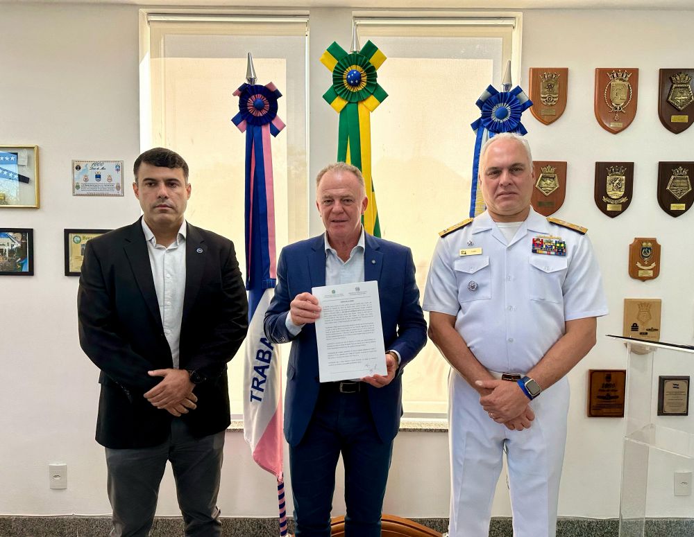 Marinha do Brasil e Governo do Estado do Espírito Santo firmam Termo de Conciliação sobre propriedade de terreno em Vila Velha-ES