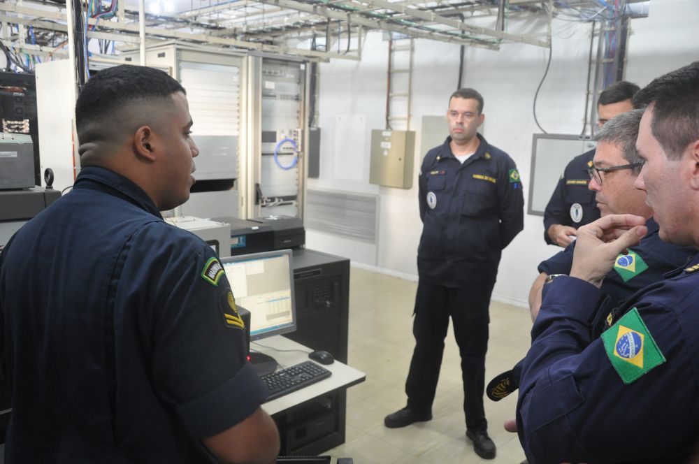 ERMRJ recebe visita do Diretor de Comunicações e Tecnologia da Informação da Marinha