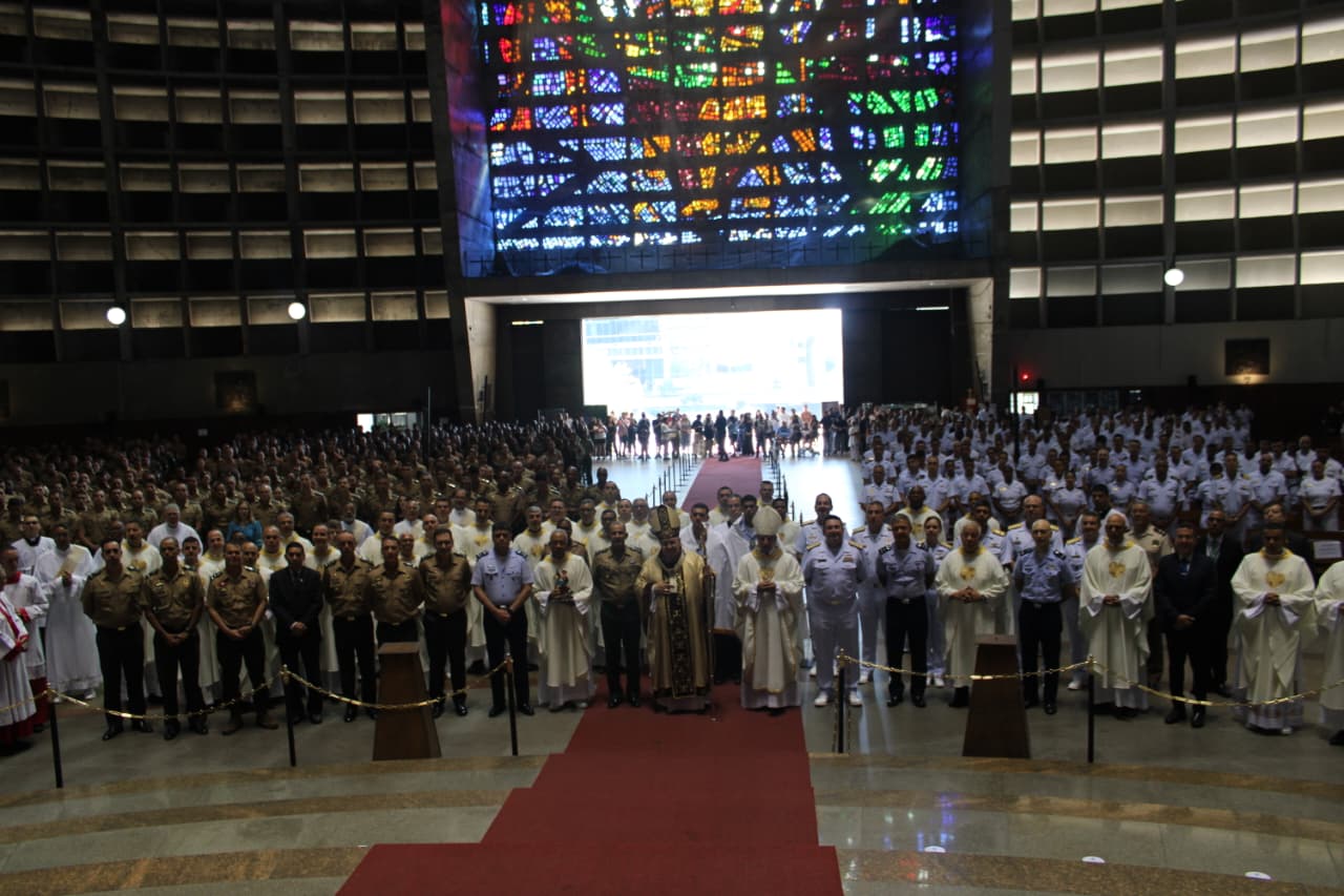 Marinha do Brasil participa da Páscoa dos Militares no Rio de Janeiro