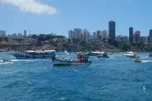 CAPITANIA DOS PORTOS DA BAHIA PARTICIPA DA PROCISSÃO  DE BOM JESUS DOS NAVEGANTES