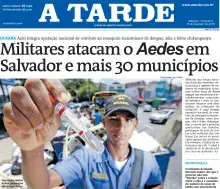 Militares e agentes combatem Aedes aegypti 