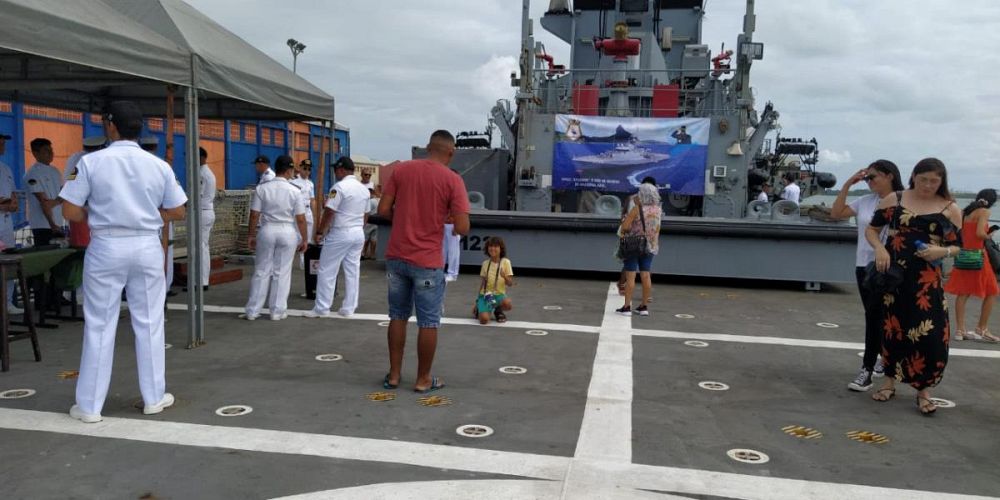 Visitação Pública fez parte das celebrações ao Dia do Marinheiro