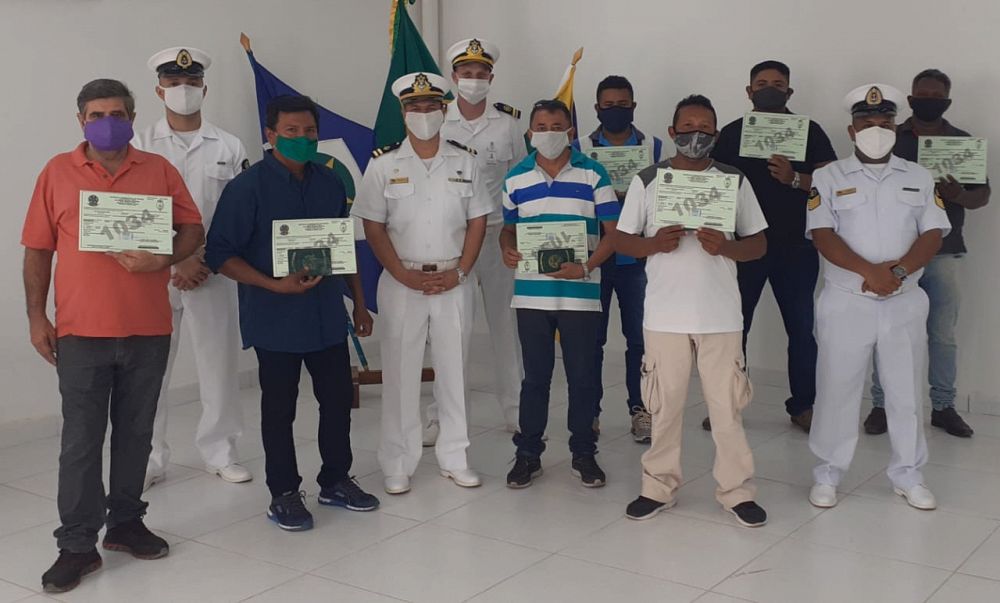 Curso capacitou oito novos aquaviários