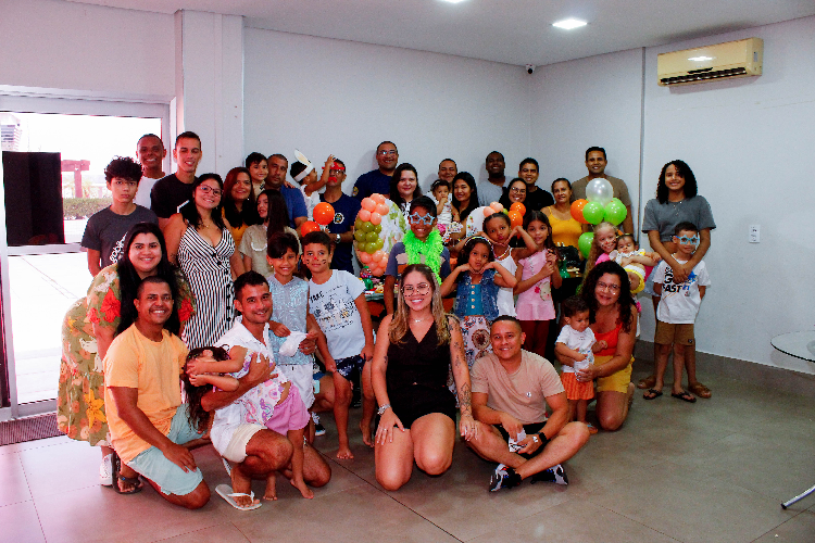 Evento de Páscoa com a família naval de Cuiabá