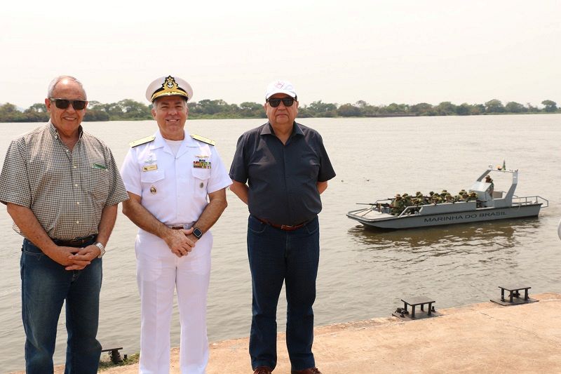 Comando do 6º Distrito Naval recebe visita do Programa Calha Norte